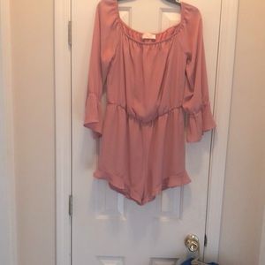 Peach love California Romper